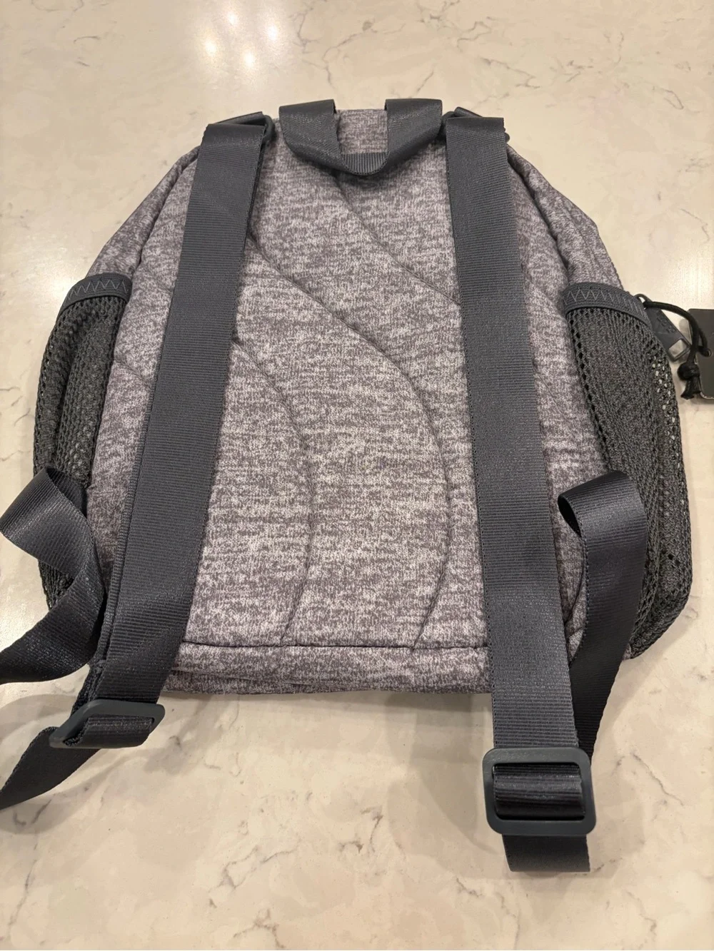 Adidas Gray Heather Mini Backpack